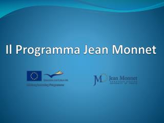 Il Programma Jean Monnet