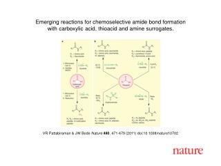 VR Pattabiraman &amp; JW Bode Nature 480 , 471-479 (2011) doi:10.1038/nature10702