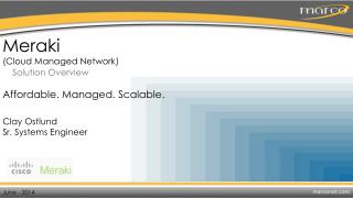 Meraki (Cloud Managed Network)