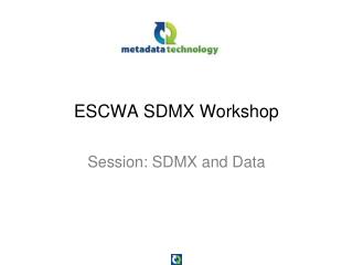 ESCWA SDMX Workshop