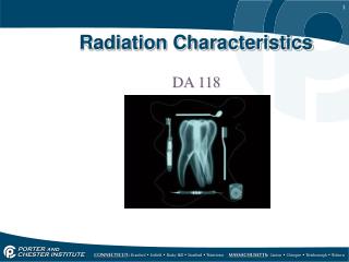 Radiation Characteristics