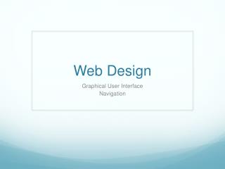 Web Design