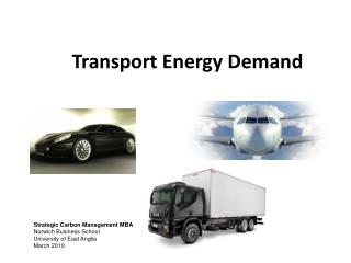 Transport Energy Demand