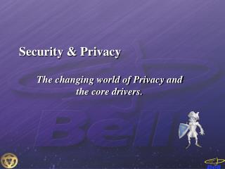Security &amp; Privacy