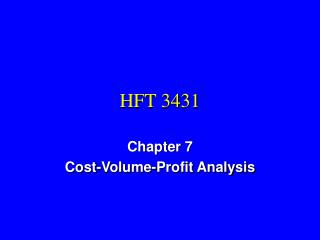 HFT 3431