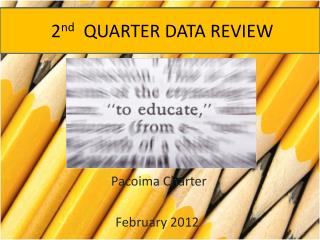 2 nd QUARTER DATA REVIEW