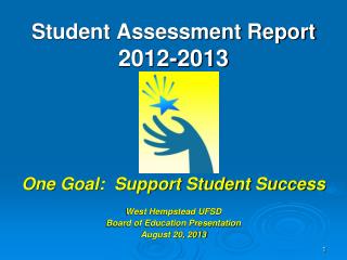 Student Assessment Report 2012-2013