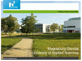 Magdeburg - Stendal University of Applied Sciences