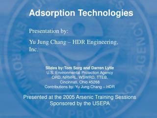 Adsorption Technologies