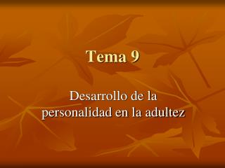 Tema 9