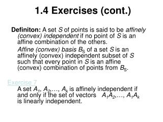 1.4 Exercises (cont.)
