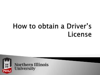 How to obtain a Driver’s License