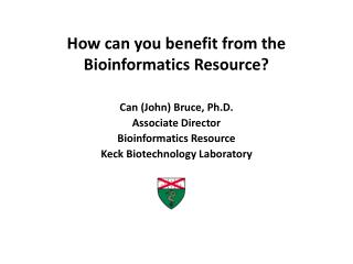 How can you benefit from the Bioinformatics Resource?