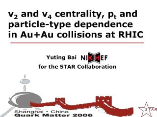 v 2 and v 4 centrality, p t and particle-type dependence in Au+Au collisions at RHIC