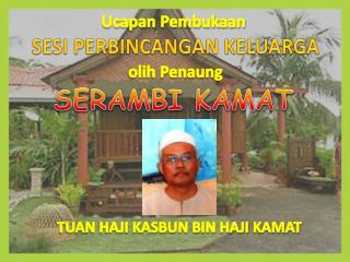 SESI PERBINCANGAN KELUARGA