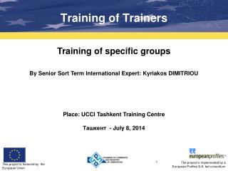 Training of Trainers