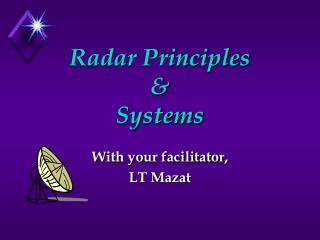 Radar Principles &amp; Systems