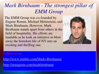 Rejuvenating the nightlife of New York – Mark Birnbaum