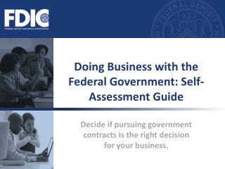 Doing Business with the Federal Government: Self-Assessment Guide