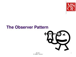 The Observer Pattern