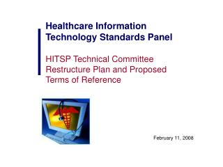 Healthcare Information Technology Standards Panel