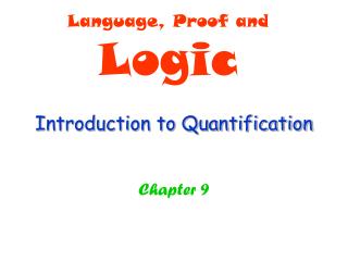 Introduction to Quantification