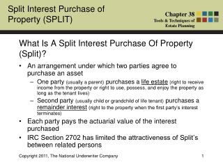 What Is A Split Interest Purchase Of Property (Split)?