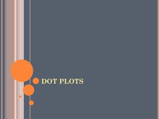 DOT PLOTS