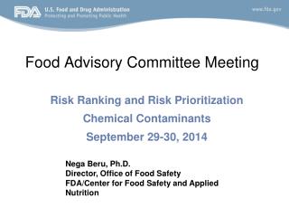 Food Advisory Committee Meeting