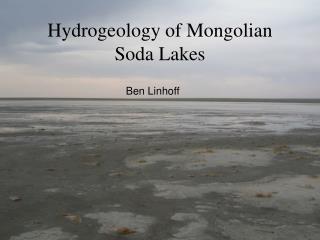 Hydrogeology of Mongolian Soda Lakes