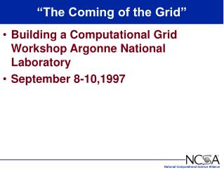 “The Coming of the Grid”
