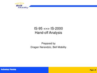 IS-95 &lt;=&gt; IS-2000 Hand-off Analysis