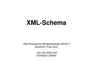 XML-Schema