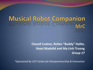 Musical Robot Companion MrC