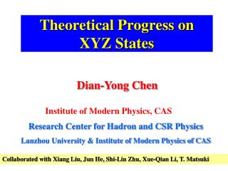 Theoretical Progress on XYZ States