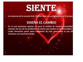 SIENTE