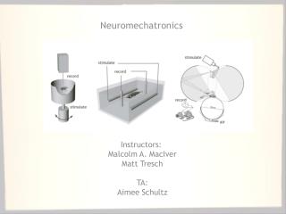 Neuromechatronics