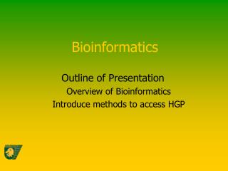 Bioinformatics