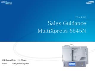 [Ver.1.04] Sales Guidance MultiXpress 6545N
