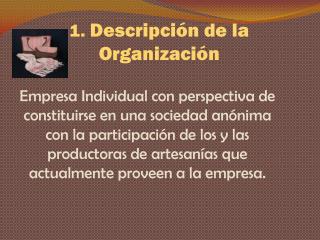 1. Descripción de la Organización