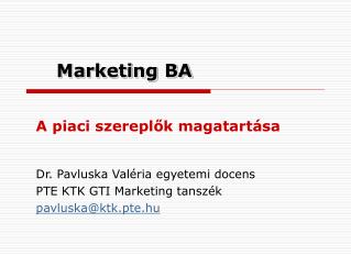 Marketing BA