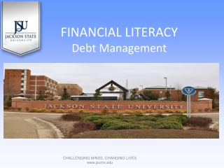 FINANCIAL LITERACY Debt Management