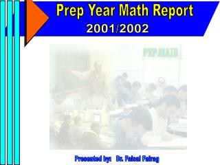 Prep Year Math Report