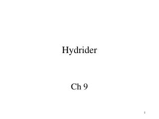 Hydrider