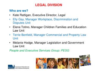 LEGAL DIVISION