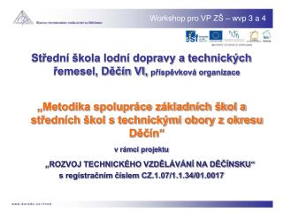 Workshop pro VP ZŠ – wvp 3 a 4