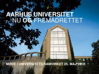 AARHUS UNIVERSITET