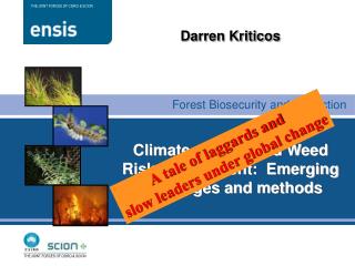 Climate change and Weed Risk Assessment: Emerging challenges and methods