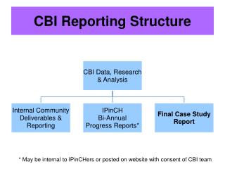 CBI Reporting Structure