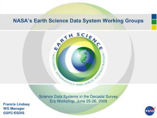 NASA’s Earth Science Data System Working Groups